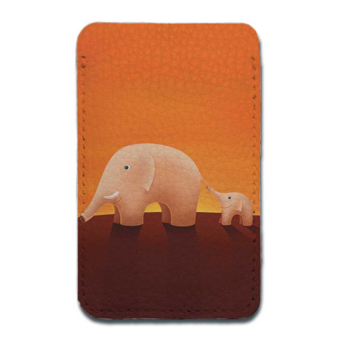 Картхолдер, CHL2 «Слоны оранжевые»