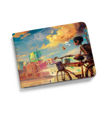 Кошелек мини, PRS2 «Мальчик и велосипед»