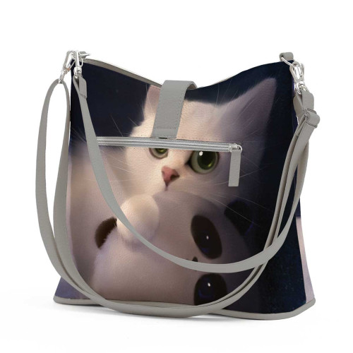 Сумка на плечо BG12 «Cat & Panda»
