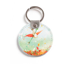 Брелок (Круглый) TRI4 «Маки»