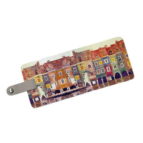 Кошелек мини PRS8 «The city watercolor»