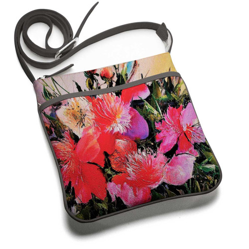 Сумка планшет BAG 1 «Пионы на розовом»