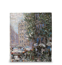 Кошелек мини PR17 «Дождь и солнце в Петербурге»