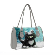 Сумка на руку BG13 «Snow cat»