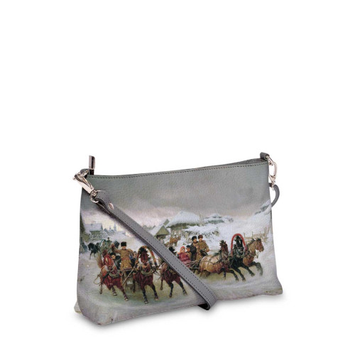 Сумка шолдер, BAG3 «Russian Winter»