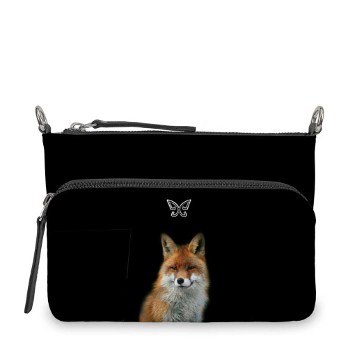 Сумка кросс-боди, BG97 «Лиса вертикальная»