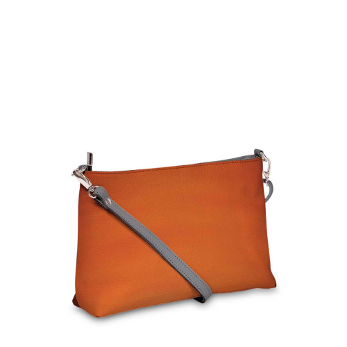 Сумка шолдер, BAG3 «Слоны оранжевые»