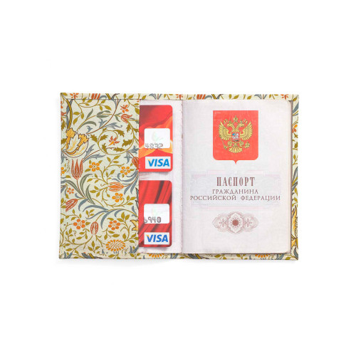 Обложка для автодокументов, AUT2 «William Morris 10»