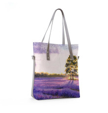 Сумка тоут BAG9 «Лавандовые поля Франции»