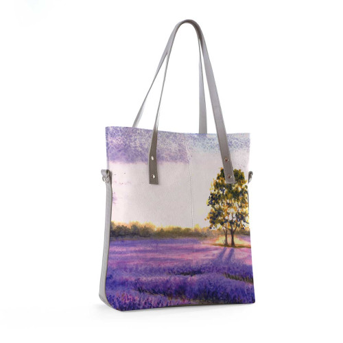Сумка тоут BAG9 «Лавандовые поля Франции»