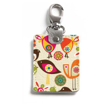 Брелок (Прямоугольный ) TRI1 «Birds»