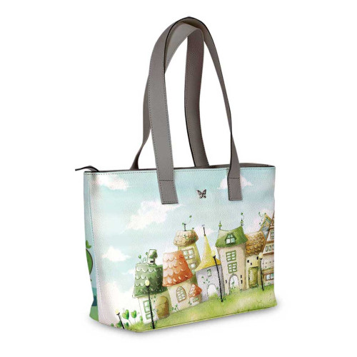 Сумка тоут, BAG2 «Игрушечный город»