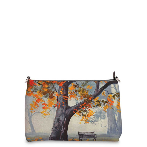 Сумка шолдер, BAG3 «Autumn bench»