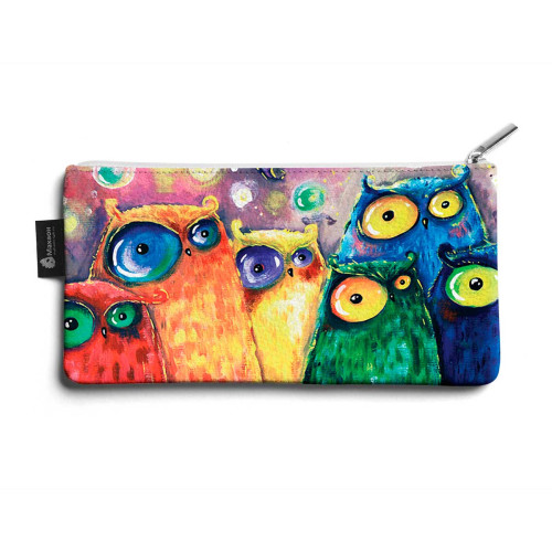 Косметичка small KOS1 «Many owls»