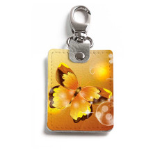 Брелок (Прямоугольный ) TRI1 «Бабочка 8»