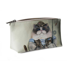 Косметичка big KOS2 «Кот-рыбак 2»