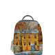 Рюкзак BK22 «Дерево и желтый домик ранней весной»