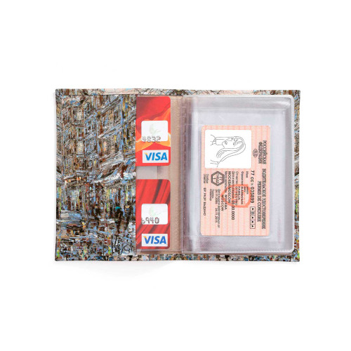 Обложка для автодокументов, AUT2 «Ранний вечер на петербургской улице»