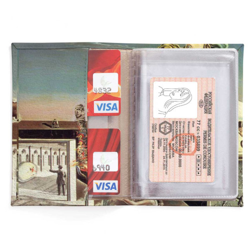 Обложка для автодокументов, AUT2 «Salvador Dali Enlightened Pleasure»