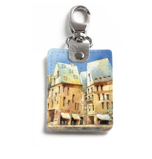 Брелок (Прямоугольный ) TRI1 «Tytus brzozowski city»