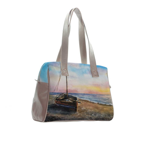 Сумка на плечо BAG5 «Морской рассвет »