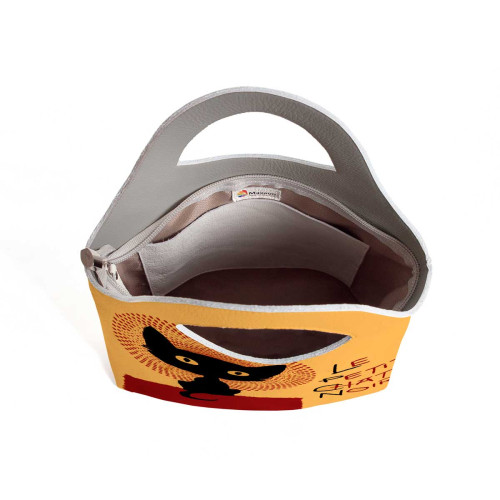 Сумка тоут BAG4 «Small black cat»