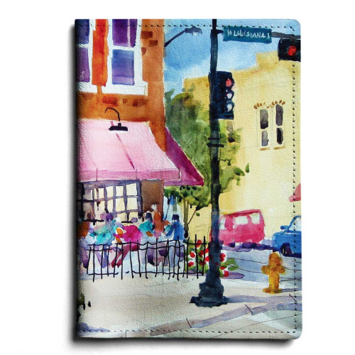 Обложка для автодокументов, AUT1 «Coffee shop»