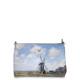 Сумка шолдер, BAG3 «Claude Monet Tulip Field and windmill»