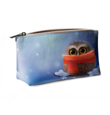 Косметичка big KOS2 «Owl in scarf»