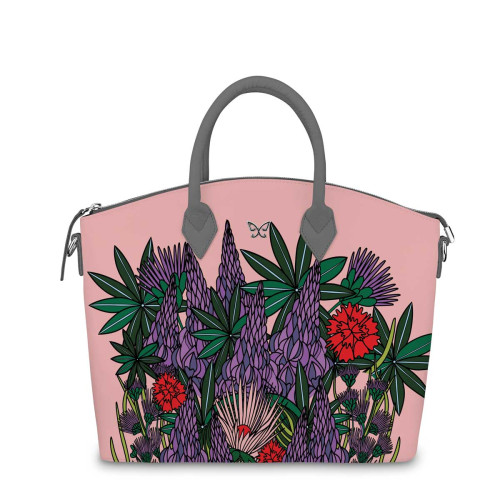 Сумка на руку, BG82 « Люпины»