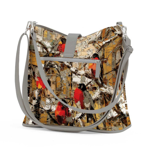 Сумка на плечо BG12 «Снегири»