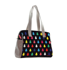 Сумка на плечо BAG5 «Черные матрешки»