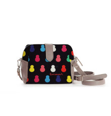 Сумка кросс-боди BAG6 «Черные матрешки»