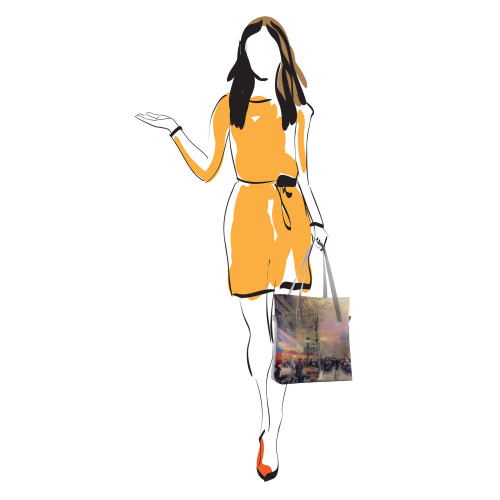 Сумка тоут BAG9 «City of Lights»