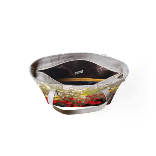 Сумка тоут BAG9 «Полет над маковым полем»