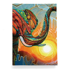 Обложка для автодокументов, AUT2 «Sun elephant»