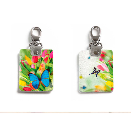 Брелок (Прямоугольный ) TRI1 «Butterfly»