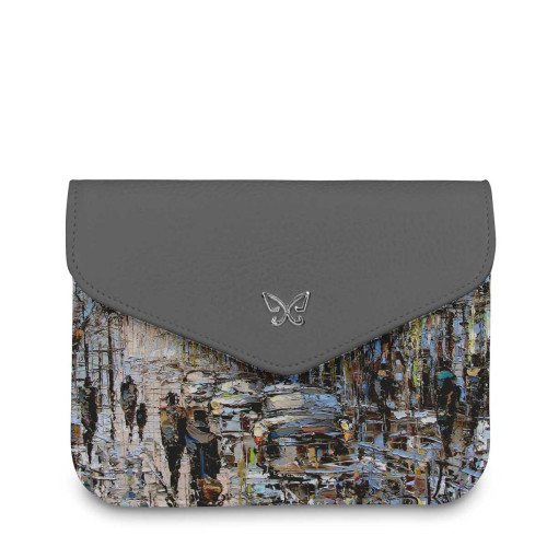 Сумка кросс-боди BG49 «Ранний вечер на петербургской улице»