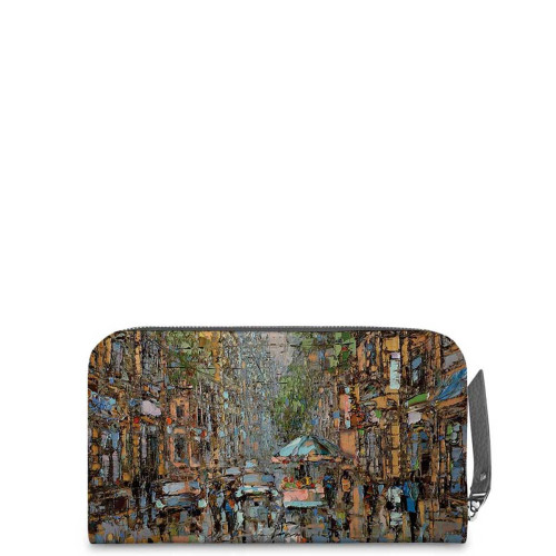 Кошелек PR14 «Летний день на петербургской улице»