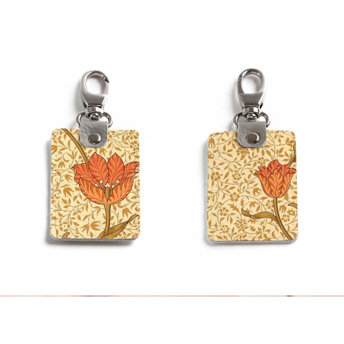 Брелок (Прямоугольный ) TRI1 «William Morris 5»