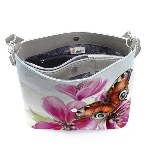 Сумка на плечо BG12 «Бабочки большие»