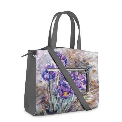 Сумка на руку, BG91 «На опушке расцвела сон-трава»