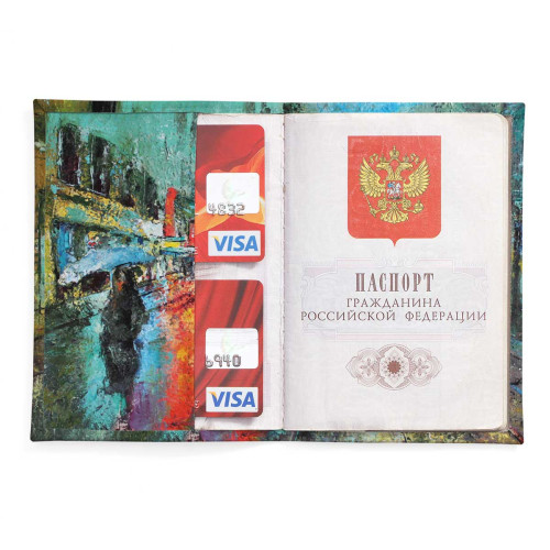 Обложка для паспорта, PAS2 «Вечер»