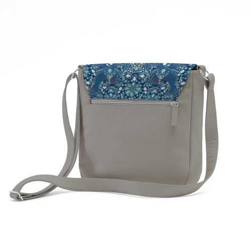 Сумка кросс-боди BG10 «Мозаика голубая»