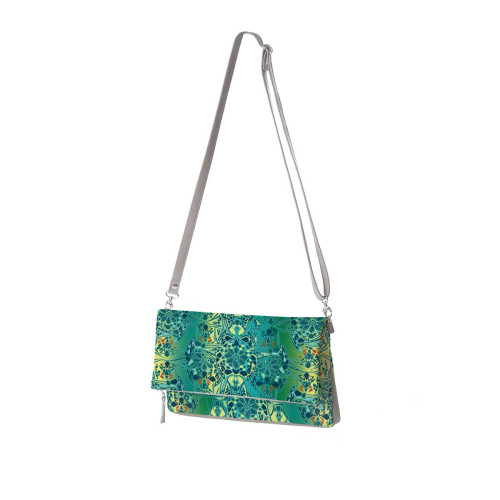 Клатч, кросс-боди KHL3 «Мозаика оливковая»