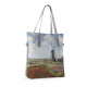 Сумка тоут BAG9 «Claude Monet Tulip Field and windmill»