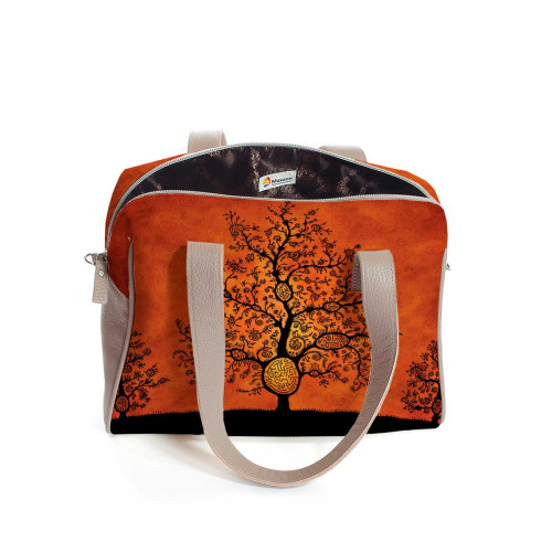 Сумка на плечо BAG5 «Дерево лабиринт»