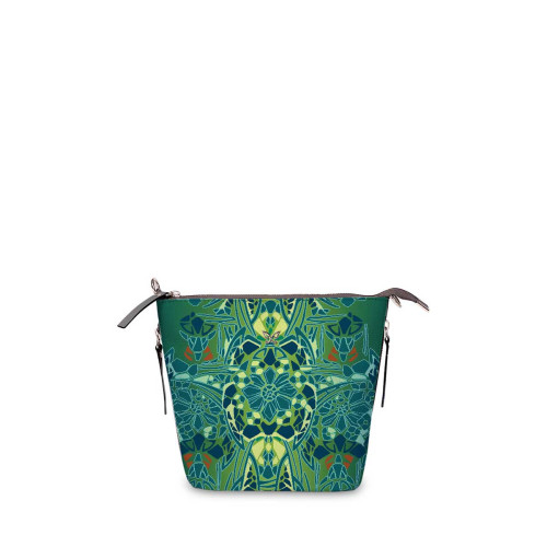 Сумка кросс-боди BAG8 «Мозаичные цветы»