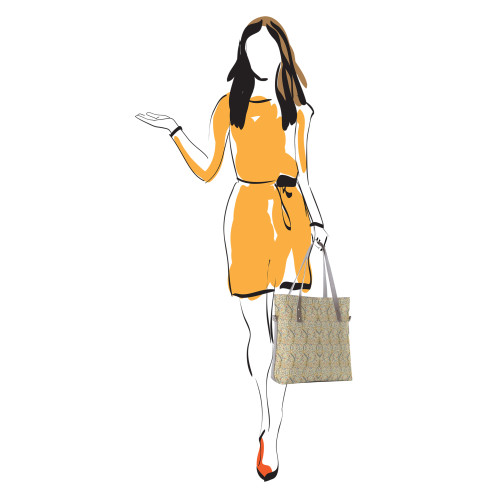 Сумка тоут BAG9 «William Morris 10»