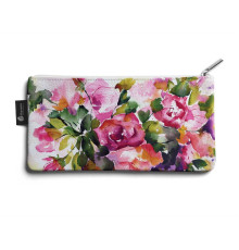 Косметичка small KOS1 «Watercolor flowers in vase»